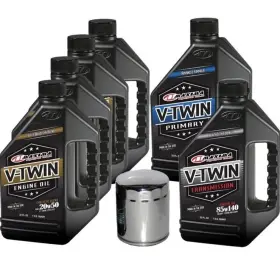 Vttock22 Maxima Engine Oil Change Kit For V Twin Synthetic Blend Harley Davidson