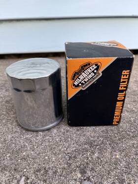 Milwaukee Twins 7400020 Replacement Oil Filter Twin Cam Harley Motorcycle