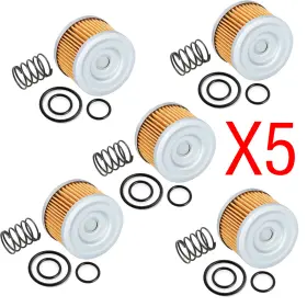 91302-kpf-960 Moto1988 5x Oil Filters And O-rings For Honda Rancher 350 Trx350fe/fm/te/tm 2000 2001-2006