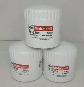 F1az-6731-bd Motorcraft 445023035012 Fl-820-s Oe# Spin-on Oil Filter Made In U.s.a. Lot Of 3