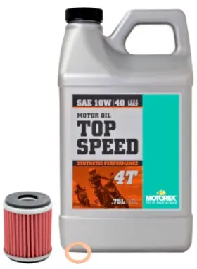 311243 Motorex - 10w-40 Oil Change Kit Yamaha Yz250f/fx #