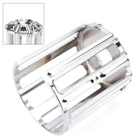 77usa Motorshop 424124680960 For Harley Touring Electra Street Glide Oil Filter Cover Cap Cnc Aluminum Chrome