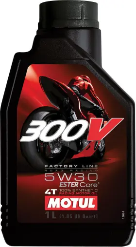 104108 Motul 300v Synthetic Motor Oil - 5w30 1l
