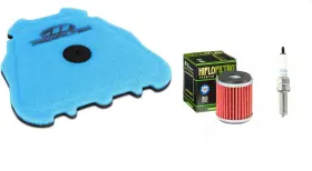 Lmar8g Ngk / Hiflofiltro Hf140/ Tune Up Kit Spark Plug Air Oil Filter Yamaha Yz450f Wr450f Fx 2020-2022