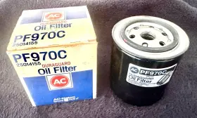 Ft90-ft95 Nos Pf970c Ac Corvette Zr-1 Factory Black Oil Filter 5.7l Lt-5 Oem Gm