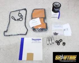 T3990125 Oem 06-20 Triumph Daytona 675 Engine Motor Oil Change Filter Service Kit