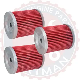 16510-25c00 Partman 813761862998 3 Oil Filter Filters For Suzuki Drz125 Drz125l Dr200se
