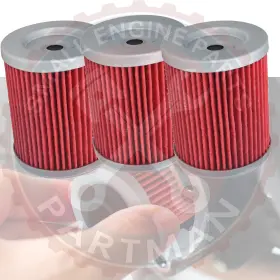 Partman 813761863001 Oil Filter For Suzuki Drz125 Drz125l Dr-z125 Dr-z125l 2003-2017 2019 3-pack