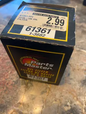 61361 Parts Master Oil Filter - 1-3682 Fits Ducati Monster M750