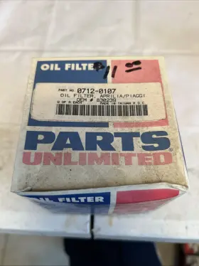 0712-0107 Parts Unlimited New Oil Filter #21