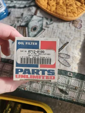 0712-0109 Parts Unlimited 410229 New Oil Filter