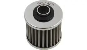 56-7146 Pc Racing Nos Flo Stainless Steel Reusable Oil Filter Yamaha V-star Pc145x