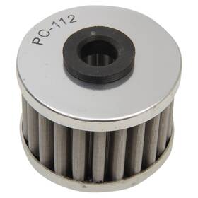 Pc Racing 8309-p643196-atv Flo Drop In Stainless Steel Oil Filter For 1993-2008 Honda Trx300ex