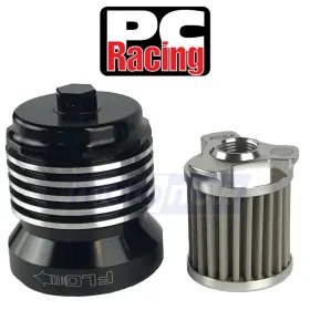 J6fr Pc Racing Mn/j6fr Flo Spin On Stainless Steel Oil Filter For 1997-2002 Buell M2 Vx