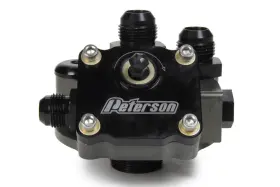 09-1563 Peterson Fluid Engine Primer Oil Filter Mount 12an