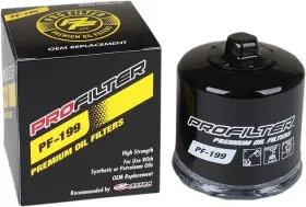 Pf-199 Pro Filter Premium Oil Black Indian Scout/scout Sixty/scout Bobber