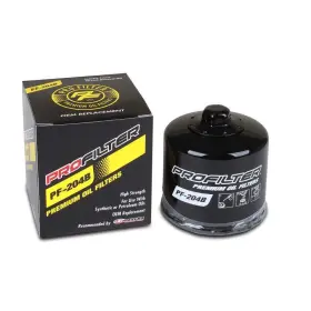Pf-204b Pro Filter Profilter Fits Arctic Cat/honda/kaw/mv Augusta/triumph/yam Spin-on Black Various