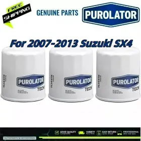 16510-61a32 Purolator 16510-61a31 3 Pack For 2007-2013 Suzuki Sx4 Oil Filter 16510-61a32/31