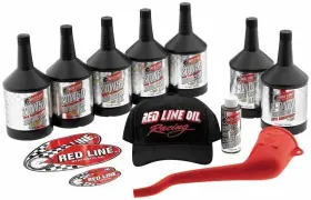 90226 Redline Oil Red Line Powerpack Kit 20w50 84-17 Harley Evo And Twin Cam Big