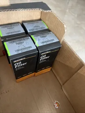 7o0007 Ridex Lot Of 4 Oil Filter