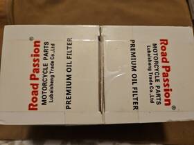 Road Passion 01-138 2 Motorcycle Premium Oil Filter Model New In Box