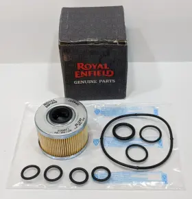 Kaa00182 Royal Enfield Kaa00182/a Genuine Himalayan Guerrilla 450 Oil Filter Kit - P/n