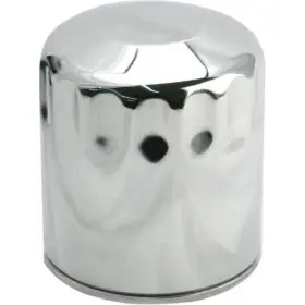 0712-0102 S&s Cycle Chrome Oil Filter 99-2024 Hd Big Twin M8 X-wedge