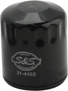 31-4103a S&s Cycle And Oil Filters Black #31-4103a