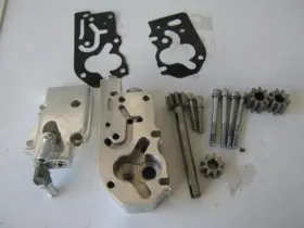 31-6078 S&s Cycle Polished Billet Hvhp Oil Pump Assembly - 92-99 Evo Big Twin