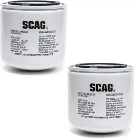 48462-01 Scag 2 Pack Element Oil Filter For Walk Behind Lawn Mowers/smtc Smvr Smwc