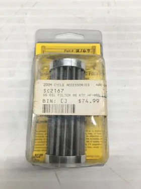2167 Scotts Performance - Stainless Steel Reusable Oil Filter For Ktm Husqvarna And Gasga #2167