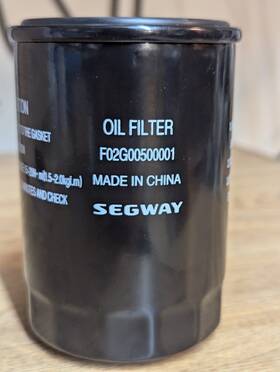 Segway F02g00500001 X2 Opened New Oil Filter Part #f02g00500001