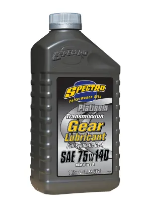 310240 Spectro Platinum Transmission Full Syn - 75w140 1lt