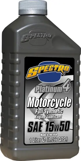 310283 Spectro Platinum Motorcycle Full Syn 4t - 15w50 1lt
