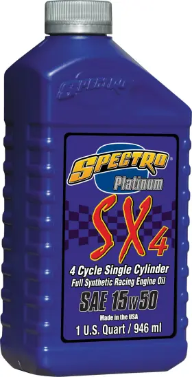 310329 Spectro Platinum Sx4 Full Syn 4t - 15w50 1lt