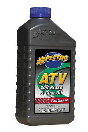 310333 Spectro Premium Atv Wet Brake And Gear Oil - 1qt