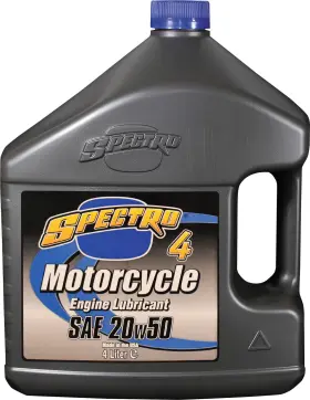 310347 Spectro Premium Motorcycle Petroleum 4t - 20w50 4lt