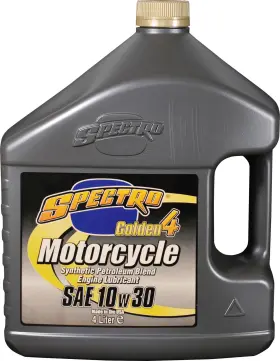 310348 Spectro Golden Motorcycle Semi-syn 4t - 10w30 -4lt