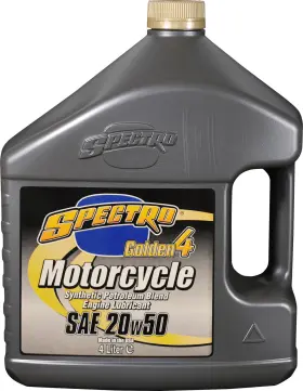 310351 Spectro Golden Motorcycle Semi-syn 4t - 20w50 4lt