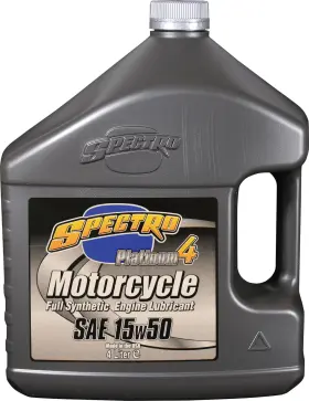 310353 Spectro Platinum Motorcycle Full Syn 4t - 15w50 4lt