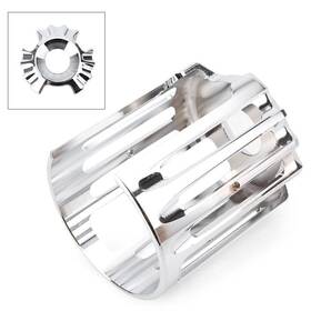 Successsssusa 232145269459 Motorcycle Edge Oil Filter Cover Trim Fit Harley Touring Road King Glide Chrome