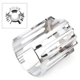 Successsssusa 232145269459 Motorcycle Edge Oil Filter Cover Trim Fit Harley Touring Road King Glide Chrome