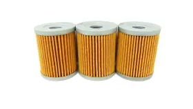 10-55500 Suzuki Qty 3 Emgo Oil Filters Fits Burgman 99-07 An250 03-06 400 An400