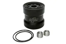 209-361b System One Billet Oil Filter For With Blt Cap 45 Micron - Black