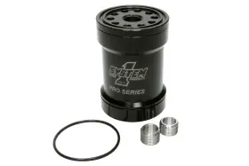 209-571bps System One Billet Oil Filter For With Blt Cap 75 Micron - Black