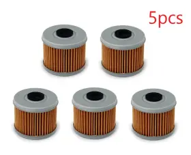 Mof-1113-5-yunpa2-815 Tarazon 5x Oil Filters For Honda Rancher 350 00-06 420 07-19 Sportrax Trx 400ex