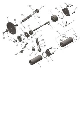Triumph T1210386 - Scavenge Oil Strainer