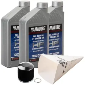 152-986-0417 Tusk 4-stroke Oil Change Kit Yamalube Performance Semi-syn 10w-50
