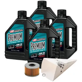 152-986-0865 Tusk 4-stroke Oil Change Kit Maxima Premium 10w-30