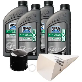 152-986-0931 Tusk 4-stroke Oil Chnge Kit Bel-ray Exs Full Synthetic Ester 10w-40 152-986-0931 Tusk 4-stroke Oil Chnge Kit Bel-ray Exs Full Synthetic Ester 10w-40